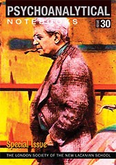 Psychoanalytical Notebooks: Issue 30, Special Issue / ספרות מקצועית